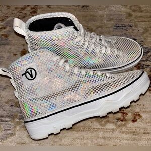 Vans Glory Check High Top Shoes